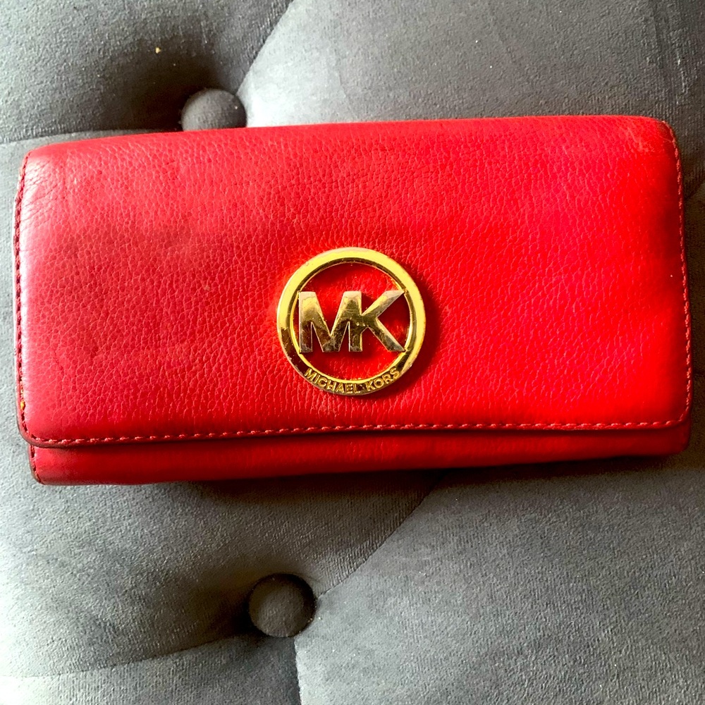 Michael Kors Wallet/ Checkbook Organizer